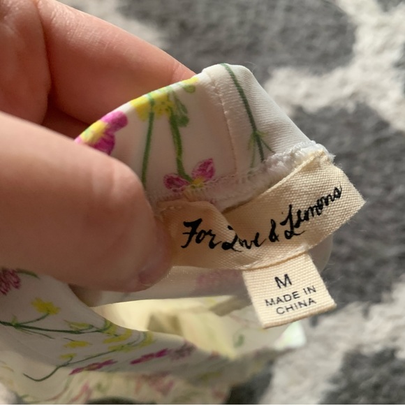 For Love and Lemons Sundae Mini Dress with shorts - Picture 12 of 12